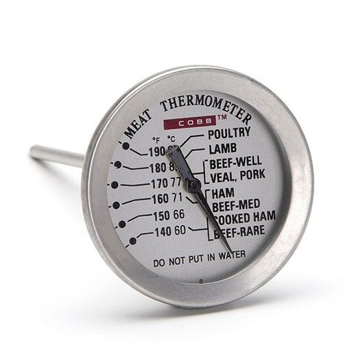 Stainless Food Analog Meat Thermometer Kitchen Cooking Oven BBQ